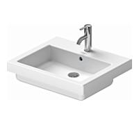 Duravit vasque Duravit encastrer Vero 0315550000 55 x 46 cm, blanc, montage par le haut, 2000 trou pour robinetterie