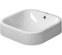 Duravit Vasque supérieure Happy D.2 40cm avec trop-plein, sans trou de robinet banc, 2314400000, Couleur: Blanc