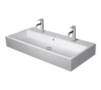 Duravit Vero Air Lavabo - 100x47cm - 2 trous de robinet - avec trop-plein - WonderGliss - blanc 23501000241