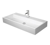 Duravit Vero Air Lavabo - 100x47cm - à poser - 1 trou de robinet - sans trop-plein - WonderGliss - blanc 23501000411