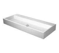 Duravit Vero Air Lavabo - 120x47cm - sans trou de robinet - sans trop-plein - rectifié - WonderGliss - blanc 23501200791