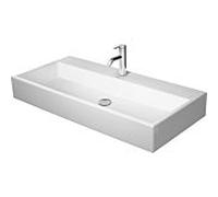Duravit Vero Air lavabo 23501000411 blanc wondergliss, 100x47cm, avec trou pour robinetterie