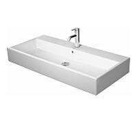 Duravit Vero Air lavabo 23501000601 blanc wondergliss, 100x47cm, sans trou pour robinetterie