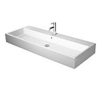 Duravit Vero Air lavabo 23501200001 blanc wondergliss, 120x47cm, avec trou pour robinetterie et trop-plein