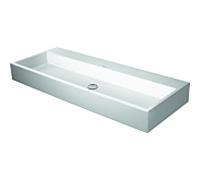 Duravit Vero Air lavabo 2350120070 blanc, 120x47cm, sans trou pour robinetterie, sans trop-plein