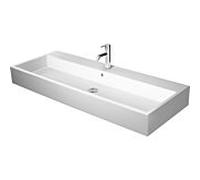 Duravit Vero Air lavabo 23501200701 blanc mirroir, 120x47cm, sans trou pour robinetterie