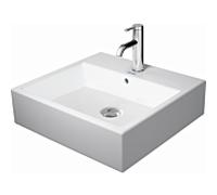 Duravit Vero Air lavabo 2350500000 blanc, 50x47cm, avec trou pour robinetterie et trop-plein