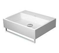 Duravit Vero Air lavabo 23506000791 blanc wondergliss, 60x47cm, sans trou pour robinetterie ni trop-plein