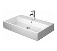 Duravit Vero Air lavabo 23508000271 blanc mirroir, 80x47cm, avec trou pour robinetterie et trop-plein