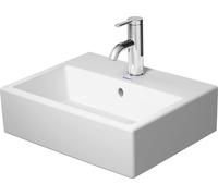 Duravit Meuble lavabo Vero Air 0724450027 Blanc 45x35 cm avec trou pour robinetterie et trop-plein