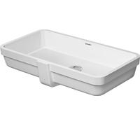 Duravit Vero Air lavabo 60x31 cm rectangulaire sous plan blanc 0384600000