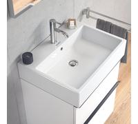 Duravit Vero Air lavabo 2350600000 blanc, 60x47cm, avec trou pour robinetterie et trop-plein