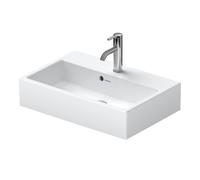 Duravit Vero Air vasque pour meuble 2368600000 60x40cm, avec trou pour robinet, avec plage de robinetterie, avec trop-plein, blanc