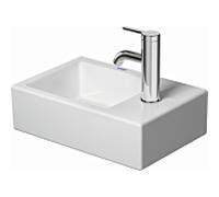 Duravit Lave-mains Vero Air 0724380000 38×25 cm, avec trou de coq, sans débordement, blanc