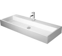 Duravit Vero Air meuble lavabo 120x47cm, sans trop-plein, avec table de robinetterie, 1 trou de robinet, 2350120041, Couleur: Blanc