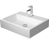 Duravit Lavabo Vero Air 2350600041 blanc 60x47 cm avec trou pour robinetterie sans trop-plein