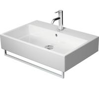 Duravit Vero Air vasque pour meuble 23507000001 70 x 47 cm, blanc WonderGliss, avec trou pour robinetterie, avec trop-plein, avec banc pour robinetterie