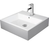 Duravit Vero Air poser 23525000001 blanc wondergliss, 50x47cm, avec trou pour robinetterie
