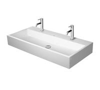 Duravit Lavabo Vero Air 2350100072 – 100x47 cm, blanc, 2 trous pour robinetterie, rectifié