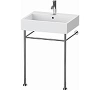 Duravit Vero console en métal 0030751000 pour lavabo largeur 700mm, chrome