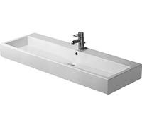 Duravit Lavabo Vero 0454120000 1200 mm avec trop-plein, trou pour robinet 2000, blanc