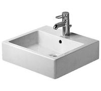 Duravit Vero lavabo 50x47 cm rectangulaire de meuble blanc 0454500000