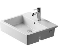 Duravit Vero lavabo 55x47 cm rectangulaire blanc brillant 0314550000