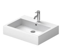 Duravit Vero lavabo 60x47 cm avec 1 trou de robinetterie blanc 0454600027