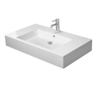 Duravit Vero meuble lavabo 85cm, avec trop-plein, avec banc trou pour robinet, 1 trou pour robinet, 03298500001, Couleur: Blanc avec Wondergliss
