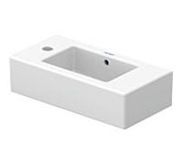 Duravit Meuble lave-mains Vero 0703500009 50x25 cm, trop-plein, trou de robinetterie à gauche, blanc