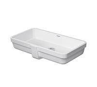 Duravit vasque encastrable Vero Air 0384600000 60x31 cm sous-plan avec trop-plein sans trou blanc