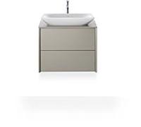 Duravit Viu lavabo 2358600000 60x43cm, blanc, poli, sans trou du robinet, sans trop - plein, sans plate - forme du robinet