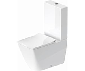 Duravit Viu stand- WC combinaison 21910900001 blanc WonderGliss, 35x65cm, 4,5 l, sans monture, blanc