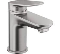 Duravit S Wave mitigeur lavabo WA1010002070 projection 95mm, sans tirant garniture de vidange , acier inoxydable brossé