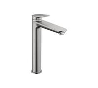 Duravit XL Wave mitigeur lavabo WA1040002070 projection 176mm, sans tirant garniture de vidange , acier inoxydable brossé