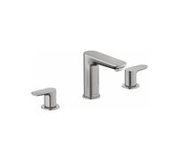 Duravit WA1060005070 Wave Mitigeur Lavabo, Robinet de Lavabo, Acier Inoxydable brossé