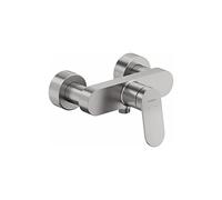 Duravit Wave Mitigeur monocommandé pour douche apparente, saillie 78 mm, WA42300000, Coloris: acier inoxydable brossé - WA4230000070
