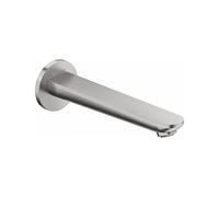 Duravit WA5240010070 Wave Bec de Baignoire, Acier Inoxydable brossé
