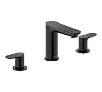 Duravit Wave 3 trous mitigeur lavabo WA1060005046 projection 129mm, noir mat