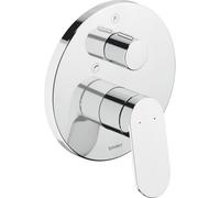 Duravit Wave Mitigeur baignoire - encastrable - avec levier - Chrome wa5210012010