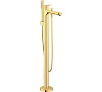 Duravit Wave Mitigeur baignoire - sur pied - 2 voies - avec levier - projection 22.5cm - Doré wa5250000034
