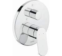 Duravit Wave mitigeur bain-douche encastrée chrome WA4210012010