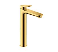 Duravit Wave Mitigeur monocommandÃ© pour lavabo, saillie 176 mm, sans garniture dÃ©coulement, WA10400020, Coloris: Or poli - WA1040002034