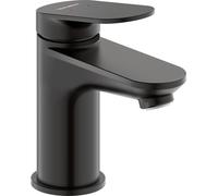 Duravit Wave Mitigeur monocommandÃ© pour lavabo, saillie 95 mm, sans garniture dÃ©coulement, WA10100020, Coloris: Noir Mat - WA1010002046