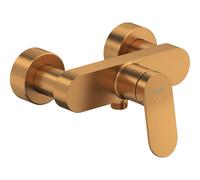 Duravit Wave Mitigeur douche - avec inverseur - raccordement - entraxe = 15cm - avec levier - Bronze WA4230000004