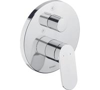 Duravit Wave Mitigeur douche - encastrable - avec levier - Chrome brillant wa4210012010