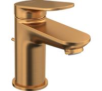 Duravit Wave Mitigeur lavabo - S size - avec levier - projection 9.5cm - avec levier - Bronze brossé wa1010001004