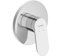 Duravit – Set prêt à poser Wave WA4210007010 – Mitigeur de douche à encastrer – Chromé