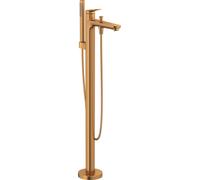 Duravit Wave Mitigeur monocommandé pour bain au sol, saillie 225 mm, WA5250000004, Couleur: bronze brossé