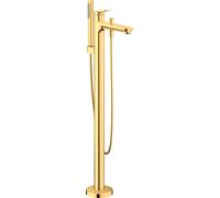 Duravit Mitigeur baignoire Wave WA5250000034 monocommande sur pied projection 225 mm or poli